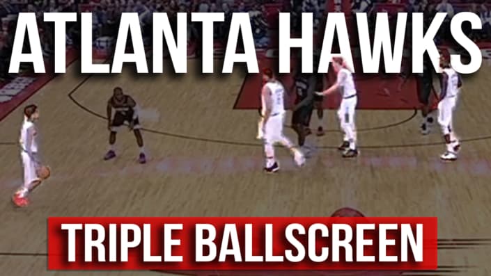 Atlanta Hawks Triple Ballscreen